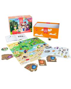 Kindergeburtstagsbox "Rettet das Königreich" ohne Spielgeräte